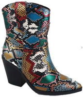 Snake Ankle Cowboy boot